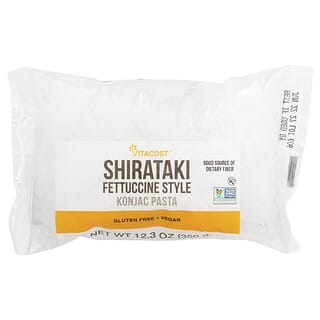 Vitacost, Shirataki Fettuccine Style Konjac Pasta - Non-GMO and Gluten Free, 12.3 oz