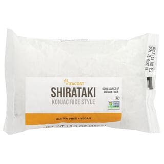 Vitacost, Shirataki Konjac Rice Style Non-GMO and Gluten Free, 12.3 oz