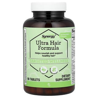 Vitacost, Synergy®, Ultra Hair Formula, 90 Tablets