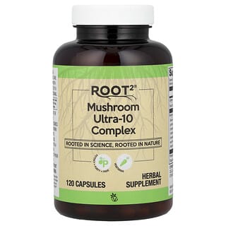Vitacost, Root2®, Mushroom Ultra-10 Complex, 120 Capsules