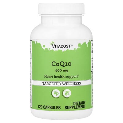 Vitacost, CoQ10, 400 mg, 120 Capsules
