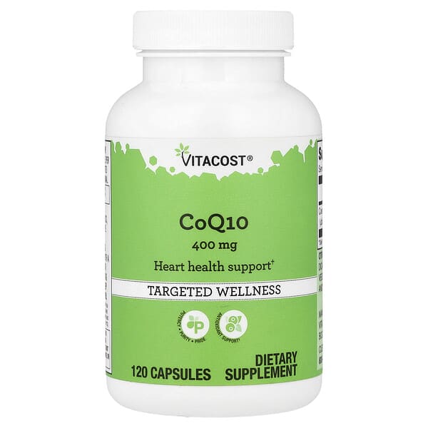 Vitacost, CoQ10, 400 mg, 120 Capsules — product photo 1
