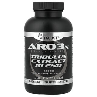 Vitacost, Aro3X® Black Series, Tribulus Extract Blend, 200 Capsules