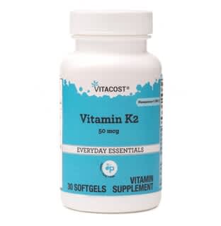 Vitacost, Vitamin K2, 50 mcg, 30 Softgels