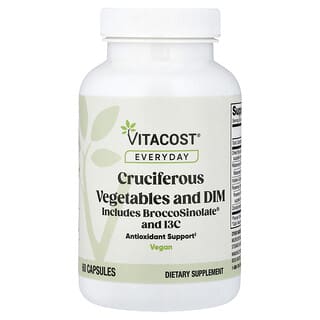 Vitacost, Cruciferous Vegetable and DIM, 60 Capsules