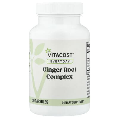 Vitacost, Ginger Root Complex, 120 Capsules (350 mg per Capsule)