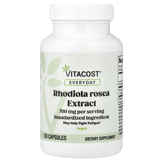 Vitacost, Everyday, Rhodiola Rosea Extract, 120 Capsules (350 mg per Capsule)