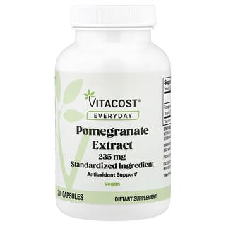 Vitacost, Everyday, екстракт граната, 235 мг, 200 капсул