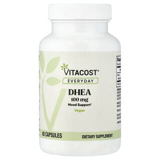 Vitacost, Everyday, DHEA, 100 mg, 60 Capsules