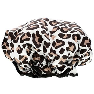 The Vintage Cosmetic Co., Shower Cap, Leopard Print, 1 Count