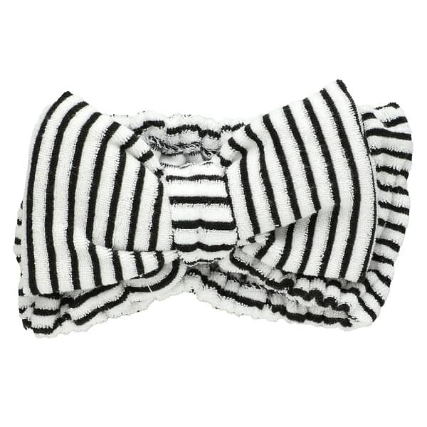 The Vintage Cosmetic Co.‏, Ava Make-Up Headband, Black/White, 1 Count