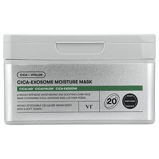 VT Cosmetics, Cica-Exosome Moisture Beauty Mask , 20 Sheets, 350 g