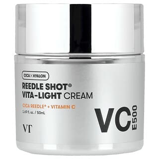 VT Cosmetics, Reedle Shot Vita-Light，面霜，1.69 液量盎司（50 毫升）