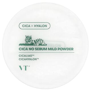VT Cosmetics, Cica No Sebum Mild Powder, mildes Cica-Pulver ohne Talg, 5 g (0,17 oz.)