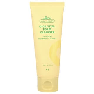 VT Cosmetics, Cica Vital Foam Cleanser, 3.38 fl oz (100 ml)