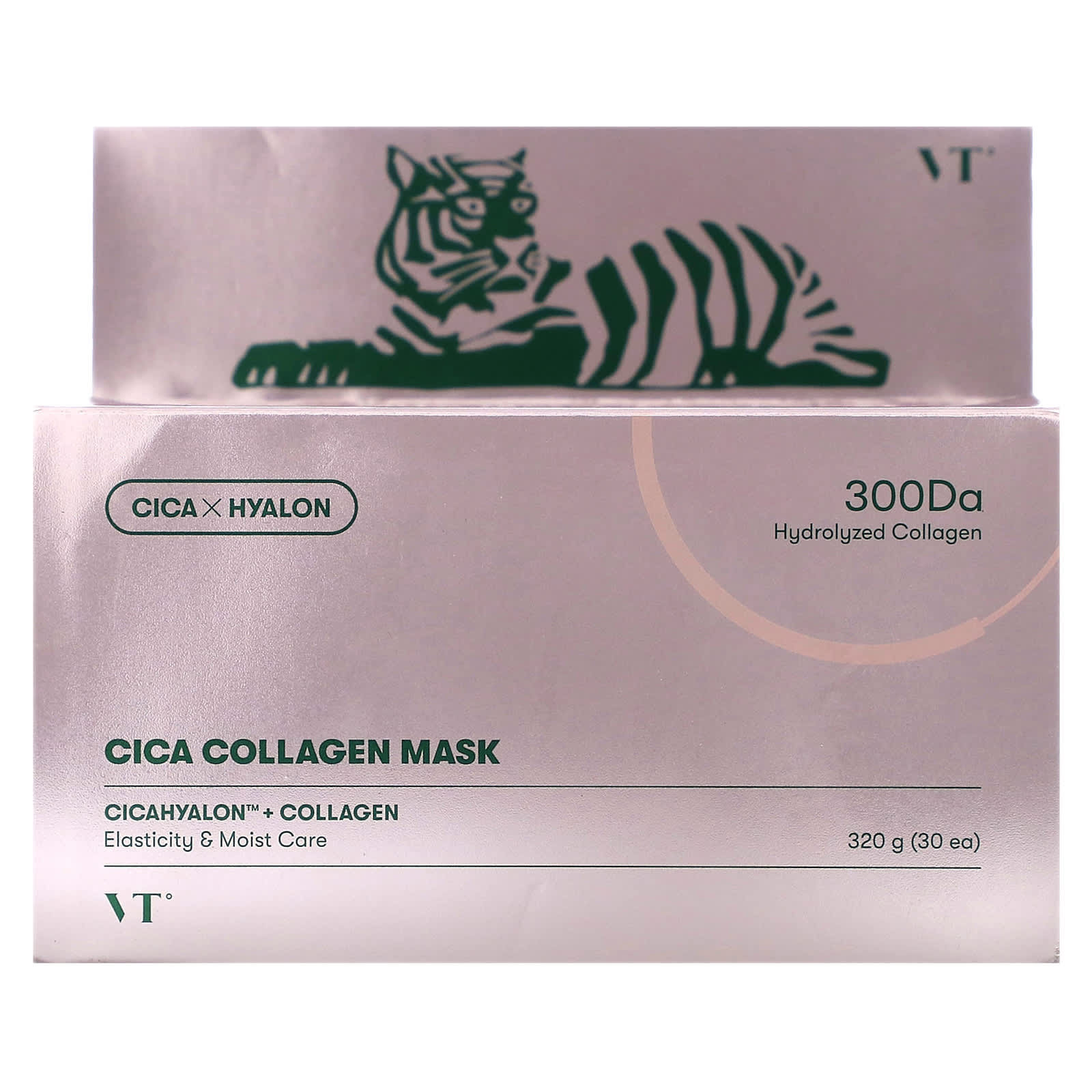 VT Cosmetics, Cica Collagen Beauty Mask, 30 Sheets, 320 g Image 3