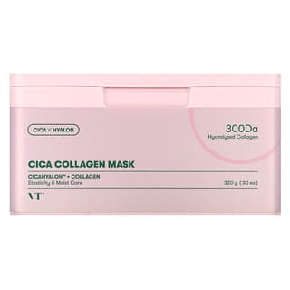 VT Cosmetics, Mascarilla de belleza con colágeno Cica`` 30 hojas, 320 g