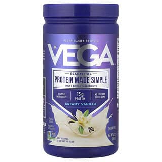 Vega, Plant-Based Protein Made Simple, Vanilla, 9.2 oz (259 g)