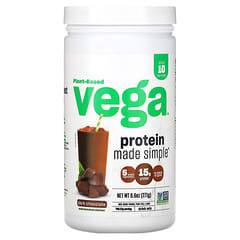 Vega, Protein Made Simple, протеин, черный шоколад, 271 г (9,6 унции)