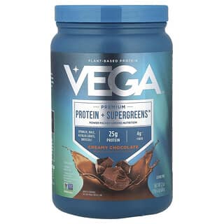 Vega, Original Protein + Greens, сливочный шоколад, 624 г (1 фунт 6 унций)