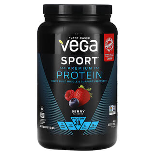 Vega, Sport, Premium Protein Powder, Berry, 28.3 oz (801 g)