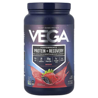 Vega, Sport, Plant-Based Premium Protein, Berry, 1 lb 12 oz  (801 g)