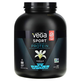 Vega, Sport Protein, Protein für Sportler, mit Vanille-Geschmack, (1,86 kg) 4 lb 1,8 oz.