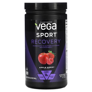 Vega, Sport, Plant-Based Recovery, Apple Berry, 19 oz (540 g)