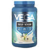 Vega, 식물성 단백질, 프리미엄 단백질 + 영양, 바닐라, 1kg(2lb 4.4oz)