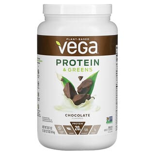 Vega, Proteína e Verduras, Sabor Chocolate, 814 g