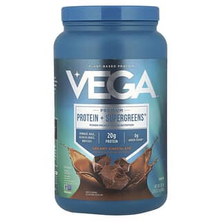 Vega, Plant-Based Protein and Greens, Chocolate, 1 lb 12.7 oz (814 g)