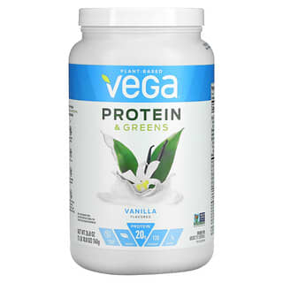 Vega, 蛋白质和绿色食品，香草味，26.8 盎司（760 克）