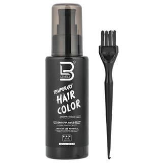 Level 3, Temporary Hair Color, Black, 4.2 fl oz (125 ml)