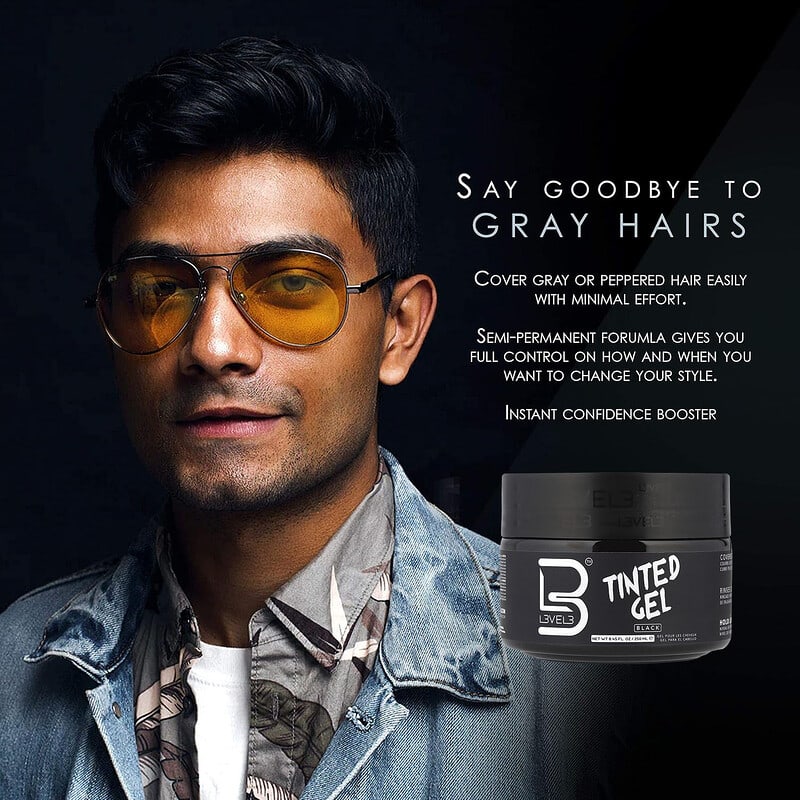 ティントジェル、ブラック、250ml（8.45液量オンス）