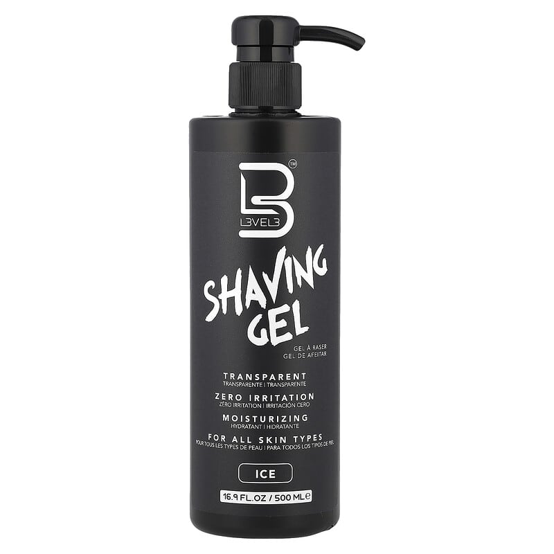 Shaving Gel, Ice, 16.9 fl oz (500 ml)