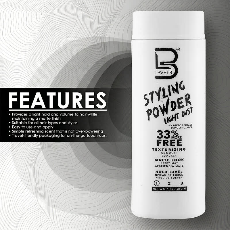 Styling Powder, Light Dust, 1 oz (30 g)
