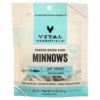 Vital Essentials Freeze Dried Minnows 0.5oz