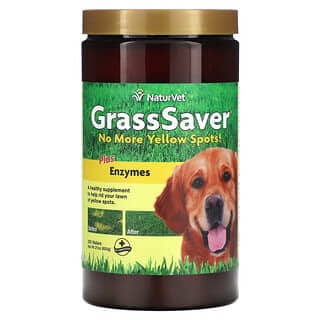 NaturVet, GrassSaver Plus Enzymes, 300 вафель, 600 г (21 унция)