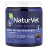 NaturVet, Fezes e Intestino, Produto para Evitar a Ingestão de Fezes com Auxílio à Respiração, Para Cães, Bacon e Frango, 130 Cápsulas Mastigáveis, 286 g (10 oz)