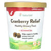 Cranberry Relief, для здоров’я сечовивідних шляхів із ехінацеєю, 60 м’яких жувальних таблеток, 180 г (6,3 унції)