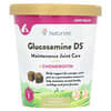 Glucosamina DS, Cuidado de mantenimiento de las articulaciones más condroitina, Para perros y gatos, Nivel 1, 70 comprimidos masticables blandos, 154 g (5,4 oz)