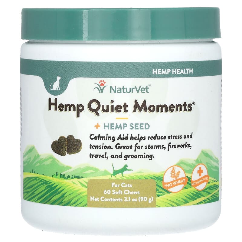 Naturvet hemp quiet moments plus hemp best sale seed dog soft chews