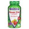 Power Zinc, жевательные витамины, с натуральным вкусом клубники и мандарина, 15 мг, 90 жевательных мармеладок (5 мг в 1 жевательной таблетке)