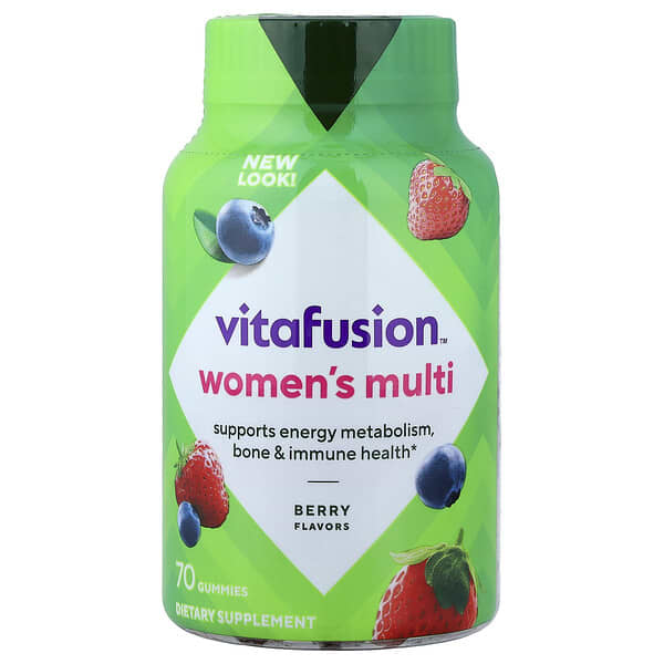 VitaFusion, 女性多維生素軟糖，漿果味，70 粒