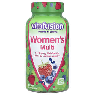 VitaFusion, Women's Multi Gummy Vitamins, Berry, 150 Gummies