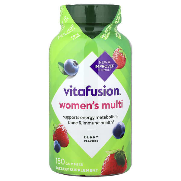 VitaFusion, 女性多維生素軟糖，漿果味，150 粒軟糖