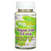 Vegan Iron, 25 mg, 100 Tablets