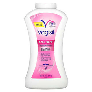 Vagisil, Bloco de Odores em Pó Desodorante, 227 g (8 oz)