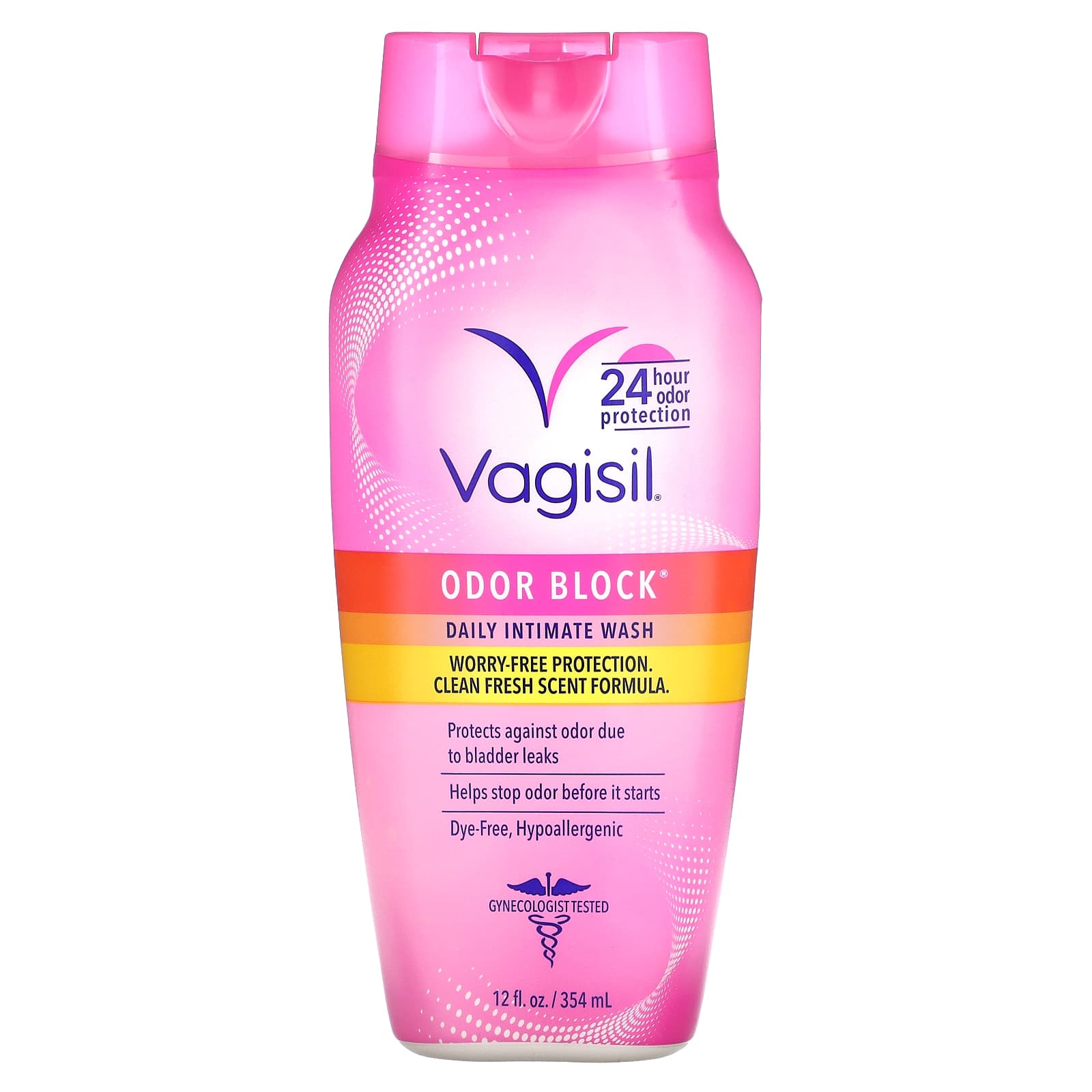 Vagisil, Odor Block, Daily Intimate Wash, Clean Fresh , 12 fl oz (354 ml)