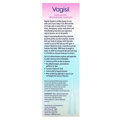 Vagisil, увлажняющая смазка с длительным эффектом, 8 предварительно заполненных одноразовых флаконов для внутреннего применения, 5,9 г (0,2 унции) каждый